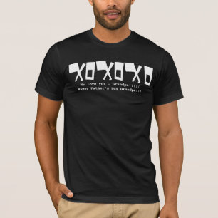 T-shirt Nous t'aimons grand-père ! - CUSTOMISÉ