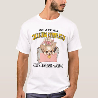 T-shirt Nous Tremblons tous les Chihuahuas dans le concept