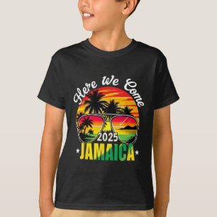 T-shirt Nous Venons Jamaïque 2025 Voyage en famille M