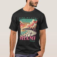 Nous Venons Miami Floride - Vintage Miami Beach