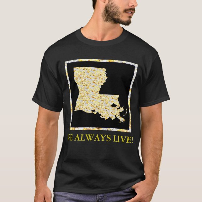 T-SHIRT NOUS VIVONS TOUJOURS ! (Devant)