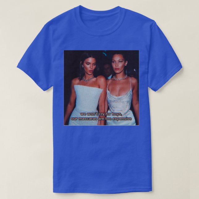 T-SHIRT NOUS VOULONS PLEURER POUR LES GARÇONS (Design devant)