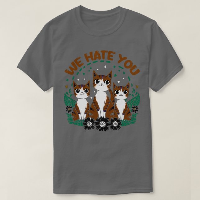 T-shirt nous vous haïssons (Design devant)