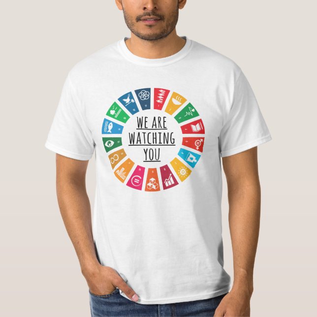 T-shirt Nous Vous Regardons (Devant)