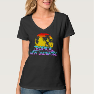 T-shirt Nouveau Baltimore Michigan drôle Météo ironique