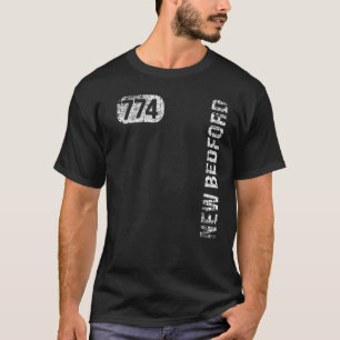 T-shirt Nouveau Bedford Massachusetts 774 Code régional Vi