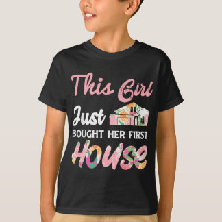 T-shirt Nouveau cadeau de propriétaire Cette fille vient d