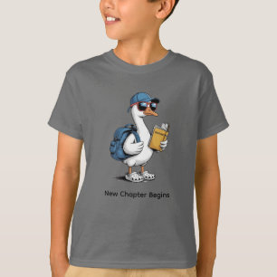 T-shirt "Nouveau chapitre commence" Cool Goose Kids'