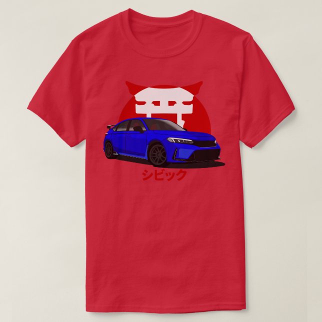 T-shirt Nouveau Civic 11ème génération (Design devant)