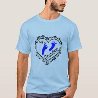T-shirt Nouveau coeur de bébé de grand-maman