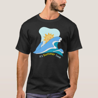T-shirt Nouveau design d'ami d'été
