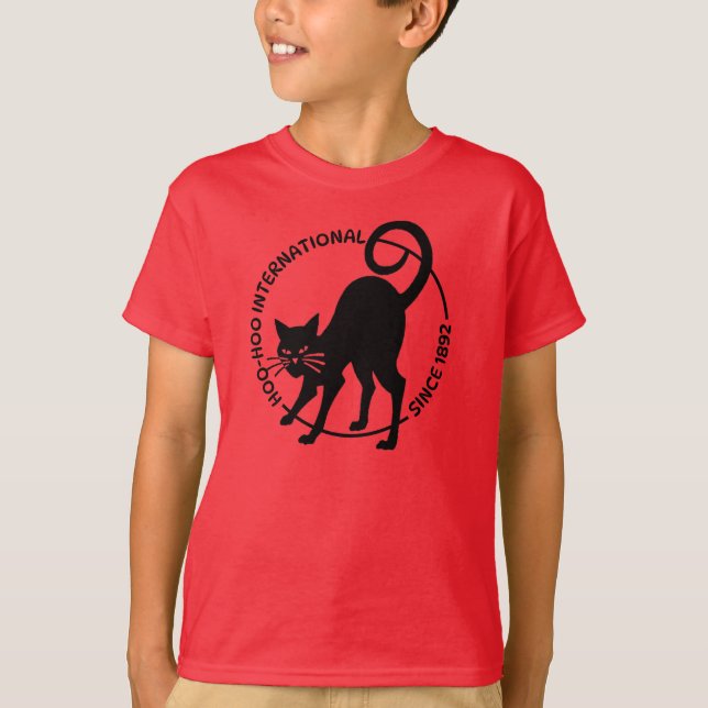 T-shirt NOUVEAU design de chat noir  (Devant)