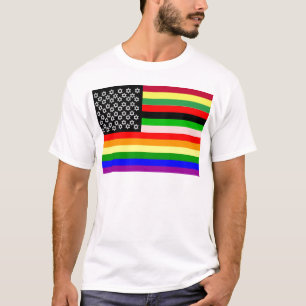 T-shirt Nouveau drapeau américain
