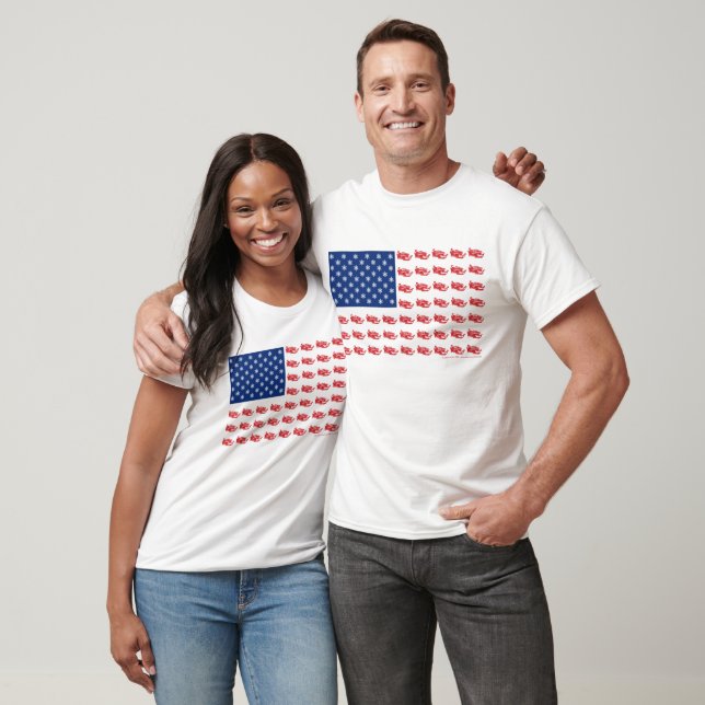 T-shirt NOUVEAU-drapeau-de-sleigh-SLED (Unisexe)