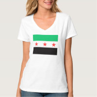 Nouveau drapeau syrien Syrie liberté après la révo