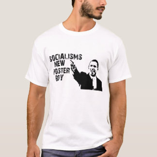 T-SHIRT NOUVEAU GARÇON D'AFFICHE DE SOCIALISME