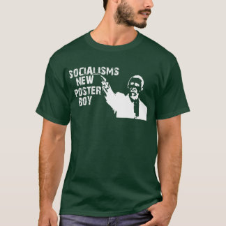 T-SHIRT NOUVEAU GARÇON D'AFFICHE DE SOCIALISME
