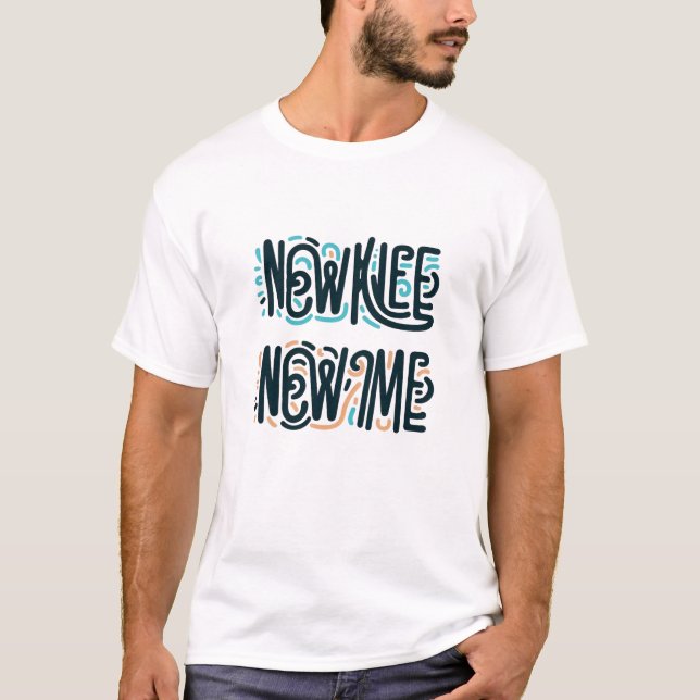 T-shirt Nouveau genou, nouveau moi amusant chirurgie du ge (Devant)