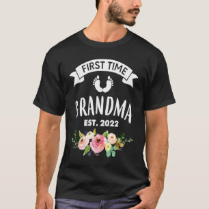 T-shirt Nouveau grand-mère pour la première fois grand-mèr