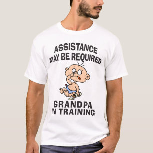 T-shirt Nouveau grand-papa dans la formation