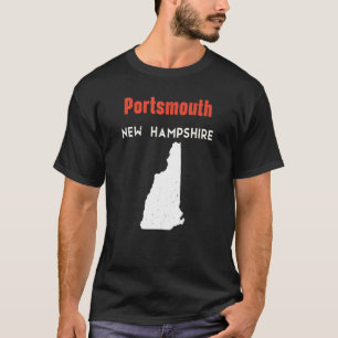 T-shirt Nouveau Hampshire Etats-Unis État Amérique Voyage