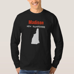 T-shirt Nouveau Hampshire États-Unis État Amérique Voyage 