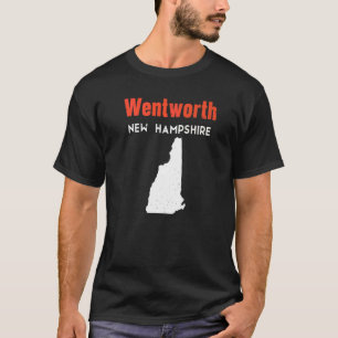 T-shirt Nouveau Hampshire Usa État Amérique Voyage Wentwor