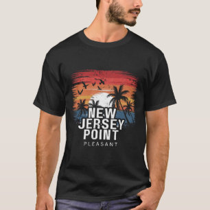 T-shirt Nouveau Jersey Point Pleasant Surfant Surfeur 