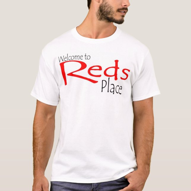 T-shirt Nouveau logo de rouges (Devant)