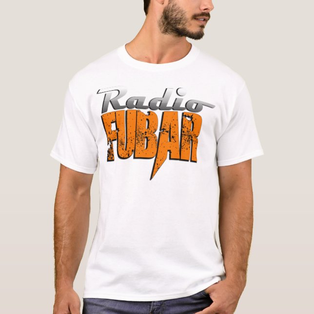 T-shirt Nouveau logo RadioFUBAR (Devant)