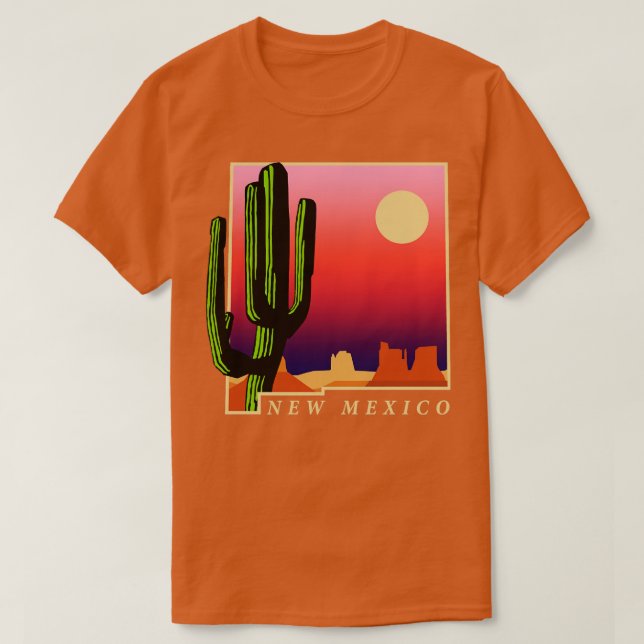T-shirt Nouveau-Mexique 5 (Design devant)