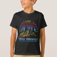 Nouveau Mexique État Rétro Vintage Extérieur &