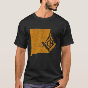T-shirt Nouveau-Mexique Masons Grand Lodge Freemasonry Pèr