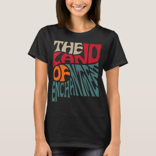T-shirt Nouveau Mexique Nm États-Unis Moto forme État