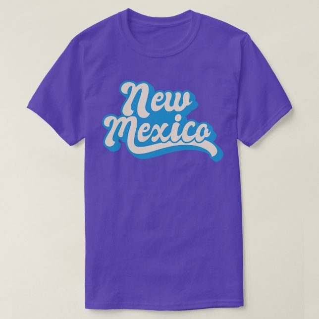 T-shirt Nouveau Mexique Retro (Design devant)