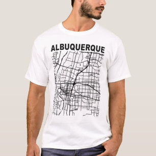 T-shirt Nouveau Mexique Souvenir Albuquerque City Street C