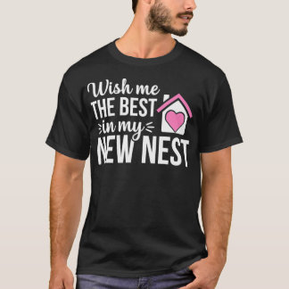 T-shirt Nouveau Nest Funny Propriétaire de la maison Fête