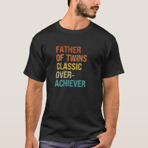 T-shirt Nouveau papa de jumeaux amusant Twin Papa Fier Twi