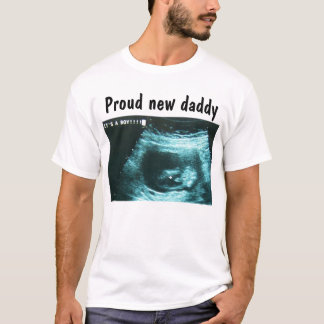 T-shirt Nouveau papa fier
