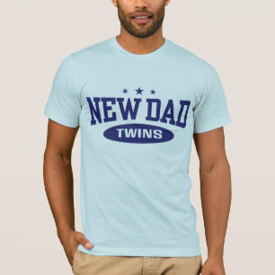 T-shirt Nouveau papa jumeaux