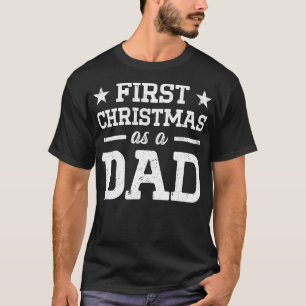 T-shirt Nouveau papa pour la première fois être papa Noël 