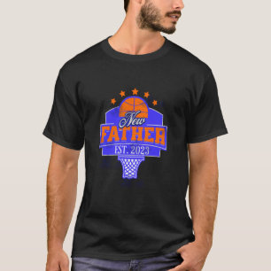 T-shirt Nouveau Père Est 2023 Basketball Futur Papa Basket