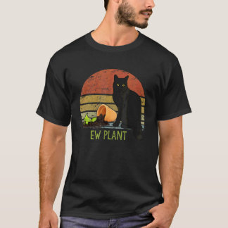 T-shirt Nouveau Plante Gardener Succulent Cactus Chat Et P