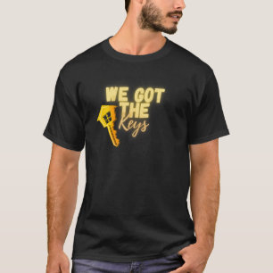 T-shirt Nouveau Propriétaire Nous Avons Obtenu Les Keys Ca