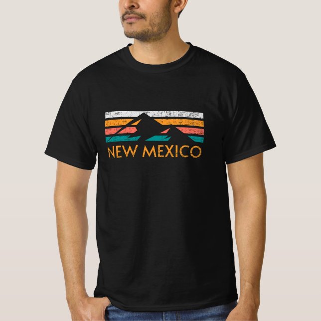 T-shirt Nouveau Retro du Mexique  (Devant)