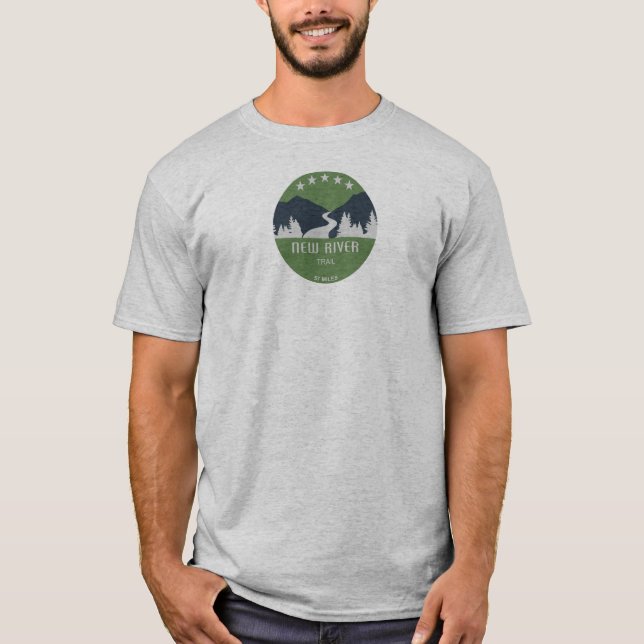 T-shirt Nouveau sentier de la rivière (Devant)