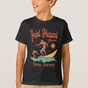 T-shirt Nouveau surfeur du New Jersey Point Pleasant Beach
