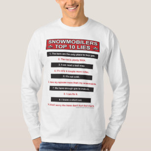 T-shirt Nouveau-top-10-lies-Grand-Rouge