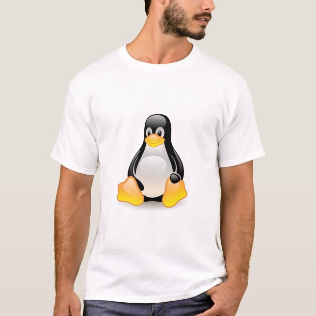 T-shirt Nouveau Tux (Devant)