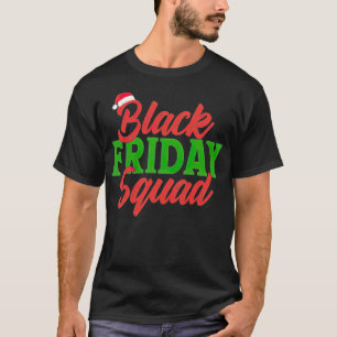 T-shirt Nouveau vendredi noir rouge et vert noir vendredi